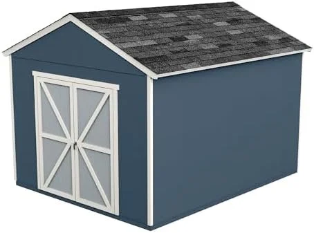 w1-23-2 Handy Home Products Rookwood 10×12 Do-It-Yourself Wooden Storages Sheds- Does not Include Floor kit, Paint, or Roofing Shingles - Image 1