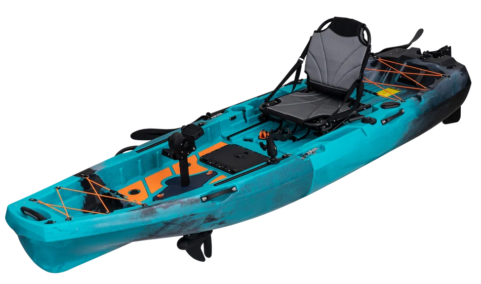 y1-3-1-1 10ft Radar Modular Propeller Drive Pedal Fishing Kayak | 430lbs Capacity | 2 Pieces - Image 1